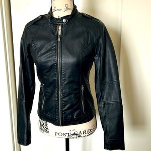 Hollister Faux Leather Jacket